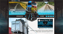 Desktop Screenshot of primeintermodal.com